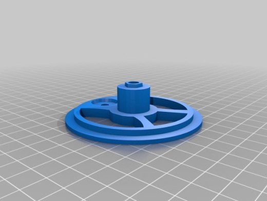 自制迷你车床3D打印图纸缩略图