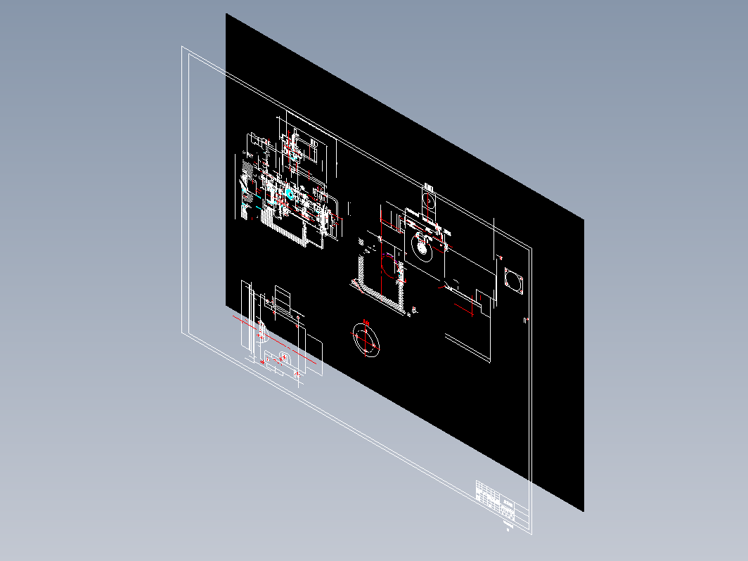 四工位电动刀架机械结构设计【原创】+CAD+说明书