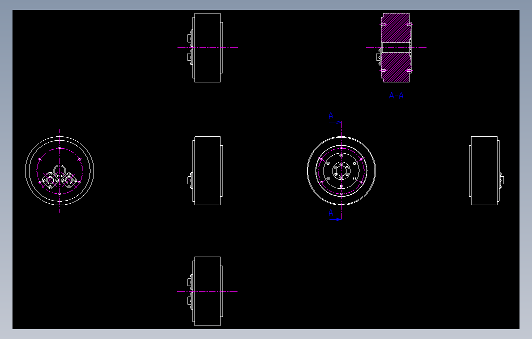 SGMCS直驱电机图纸