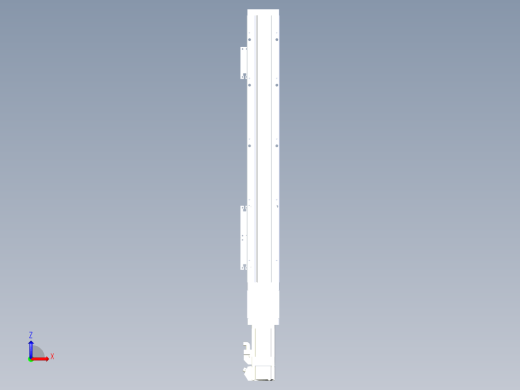 轨道内嵌式螺杆滑台KGH5-300-BC-100W-C4缩略图