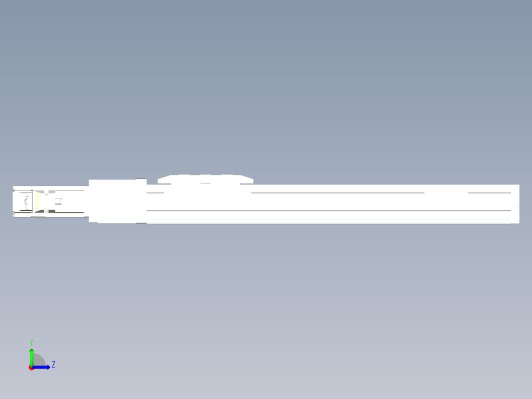 轨道内嵌式螺杆滑台KGH5-300-BC-100W-C4