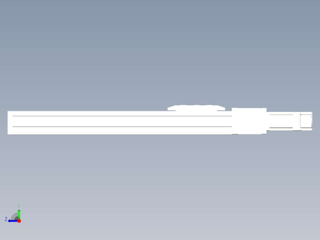 轨道内嵌式螺杆滑台KGH5-300-BC-100W-C4