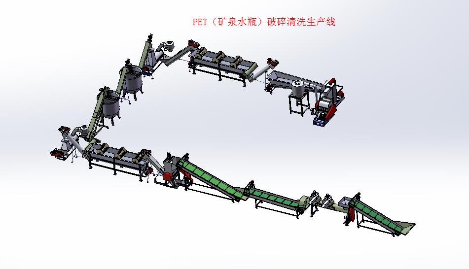 PET回收再利用生产线