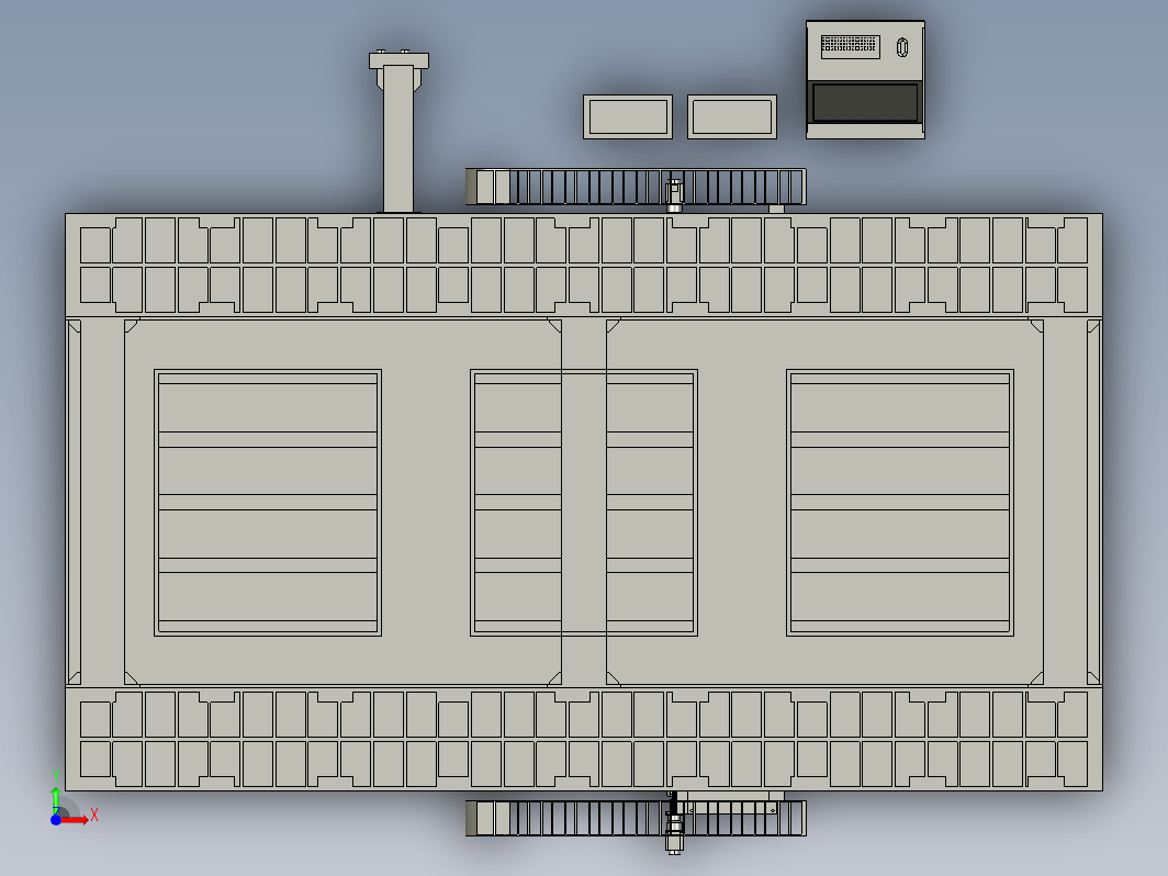 Longmen frame洗龙门