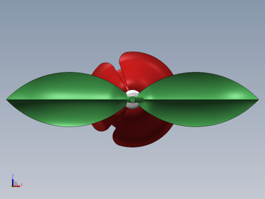 一支玫瑰花3D缩略图