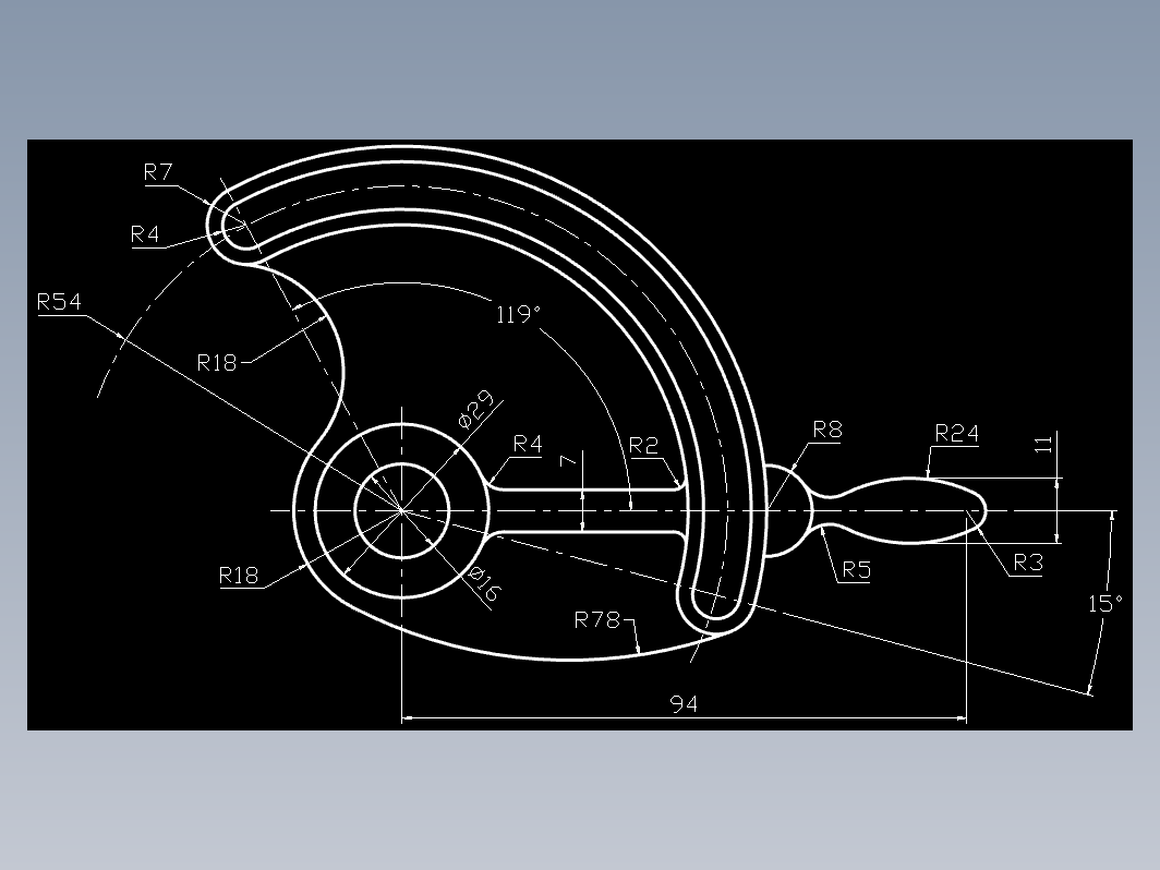 CAD机械零件图-机械制图13