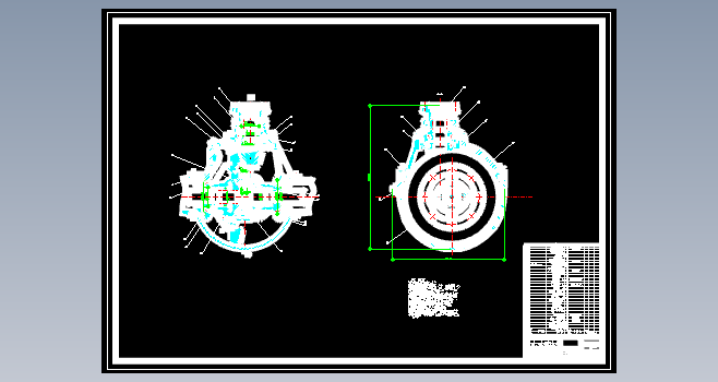 轻型货车主减速器设计CAD