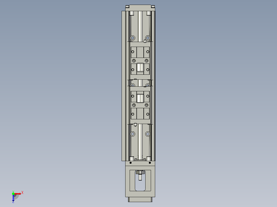 丝杆电缸模组滑台-KY26-802-B-L250-H-0-01-2A