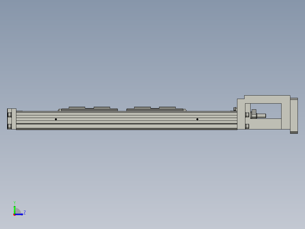 丝杆电缸模组滑台-KY26-802-B-L250-H-0-01-2A