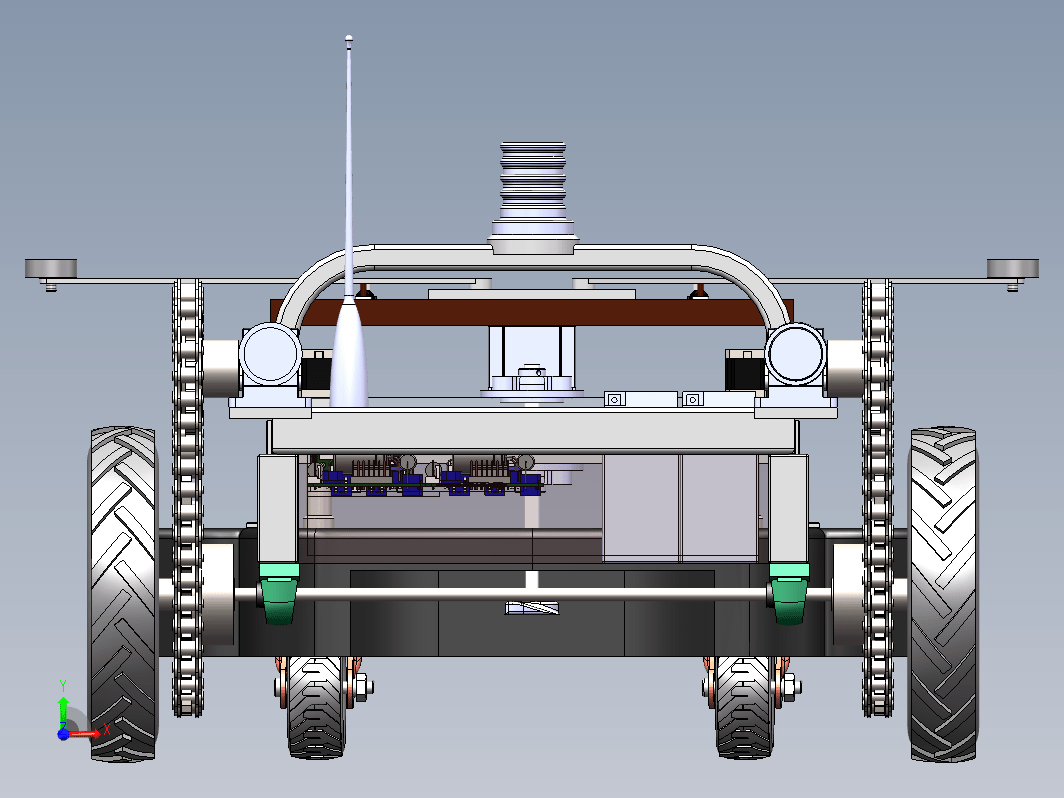 全自动碎草机设计三维SW2016带参+CAD+说明书