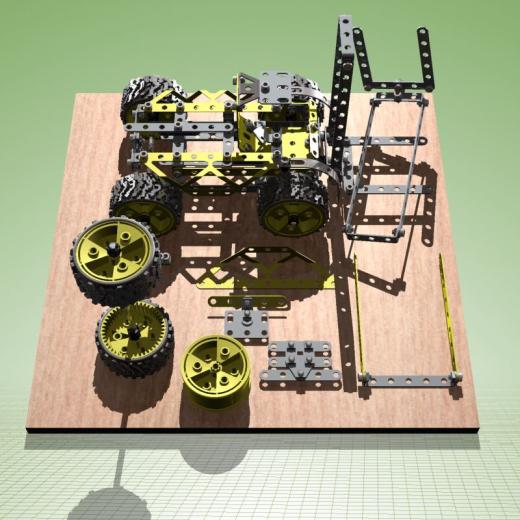 forklift简易玩具叉车缩略图