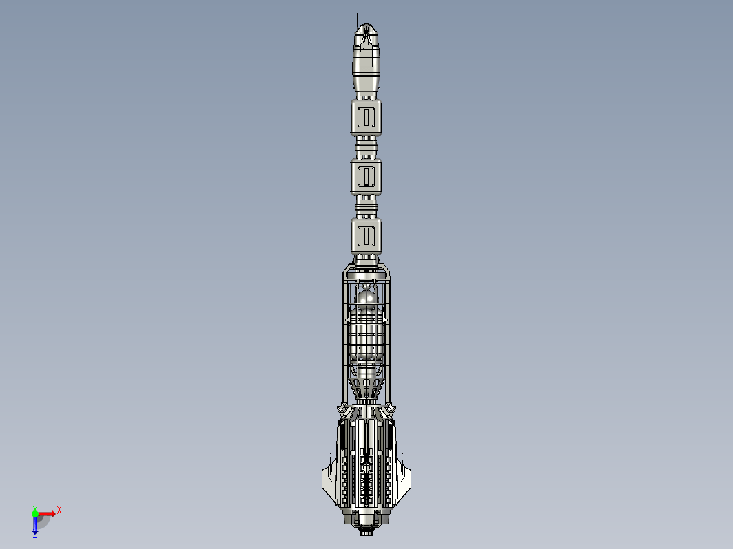 The Colonizer 宇宙飞船造型