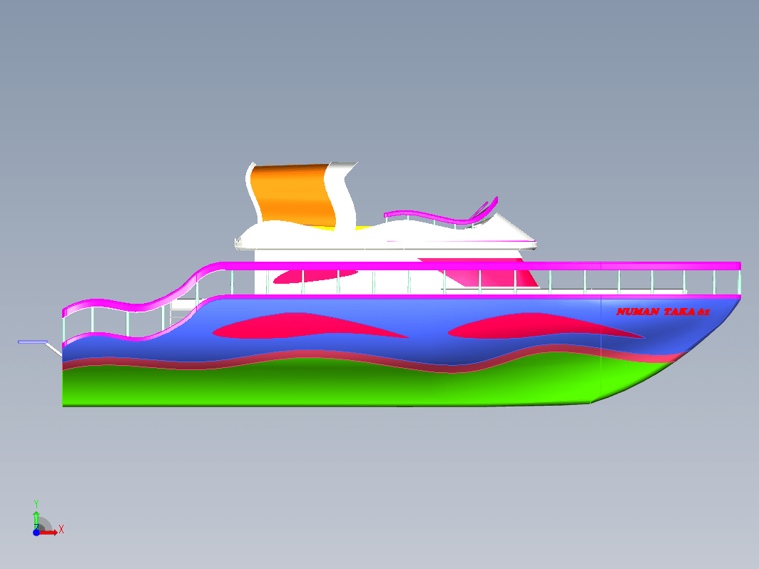 Yacht游艇三维