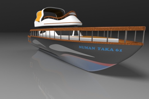 Yacht游艇三维缩略图