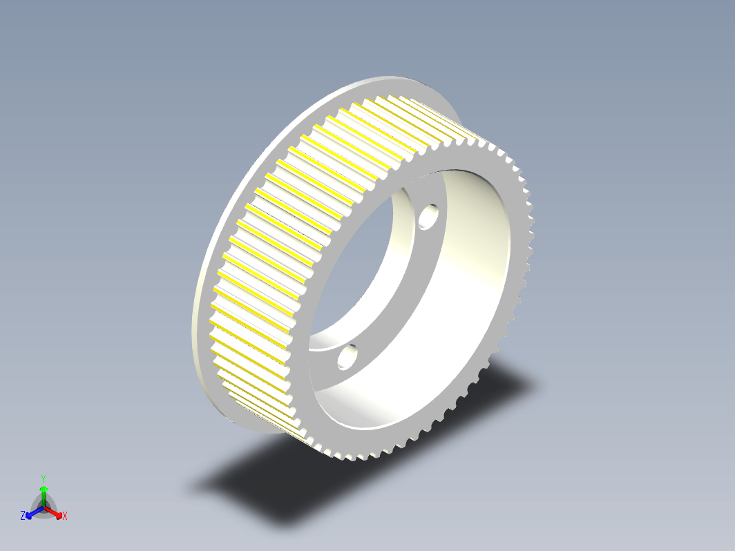 60t htd3m 同步带轮 17mm 宽度--stp