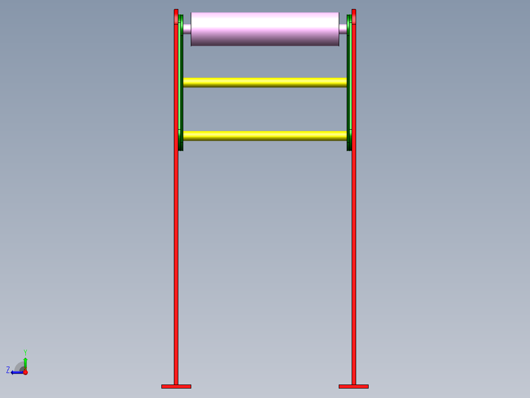 简易可伸缩滚筒输送机结构 Flexible Roller Conveyor