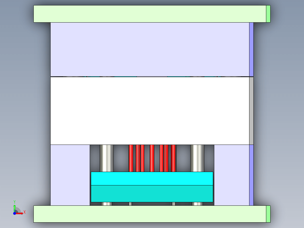 YD8000UPPERCOVER-模具图