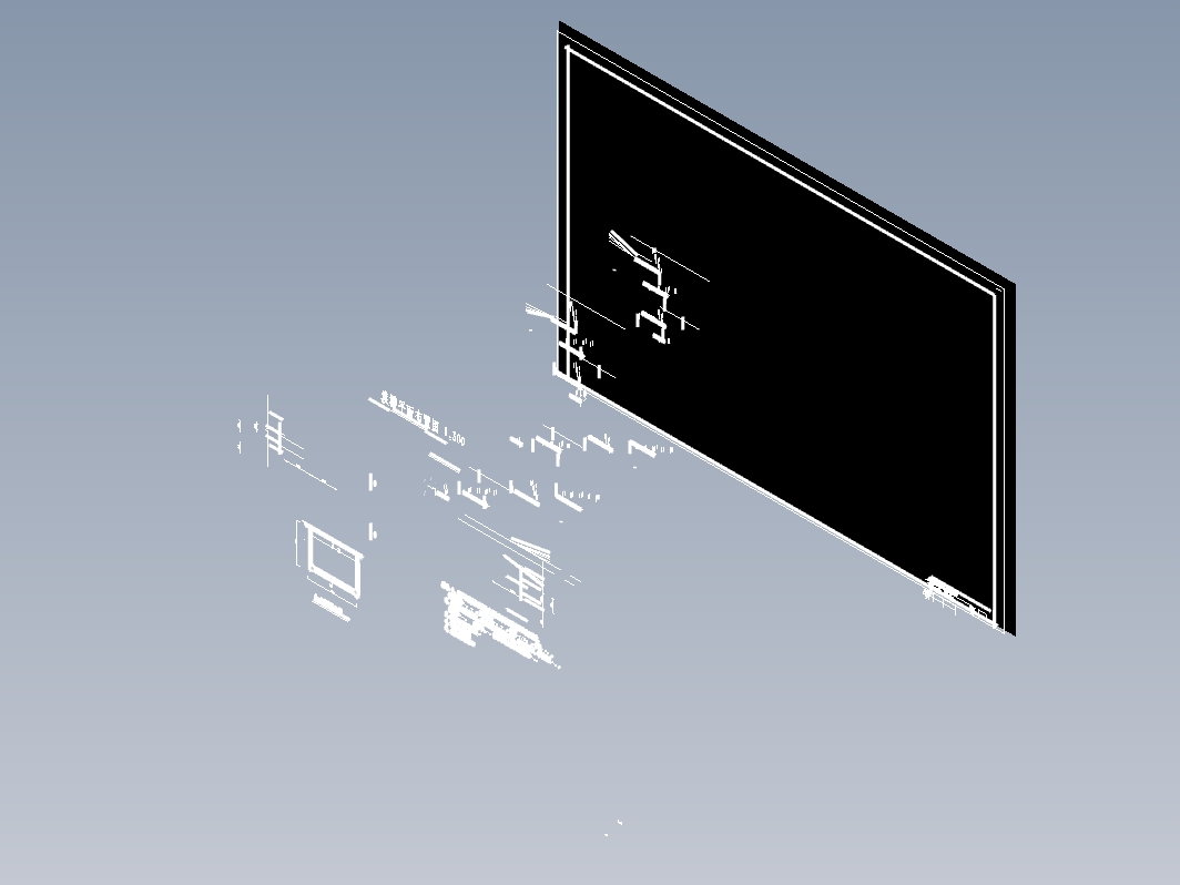 龙潭渡槽排架支撑矩形槽身设计+CAD+说明书