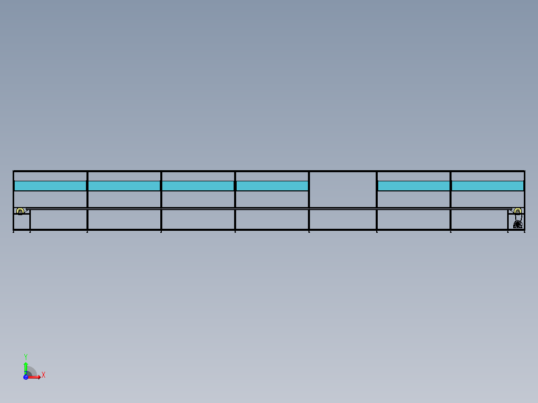 标准H型电脑显示屏组装线