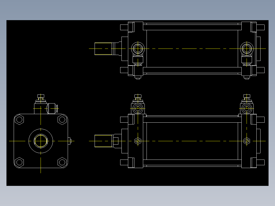 气缸 CAL100