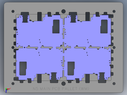 用于手机的pcb安装托盘缩略图