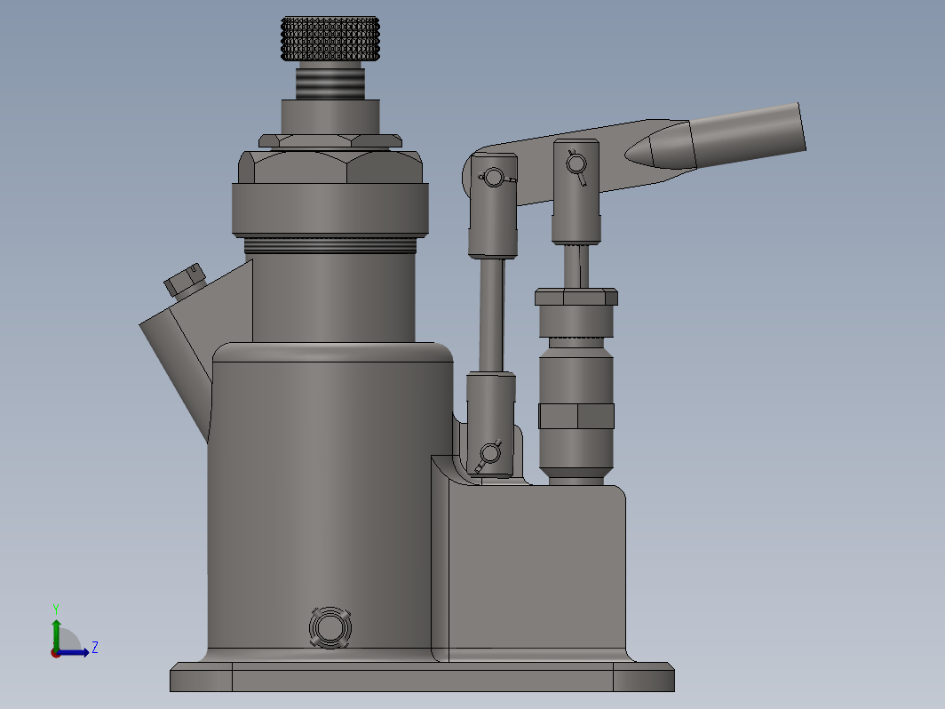 solidworks液压千斤顶