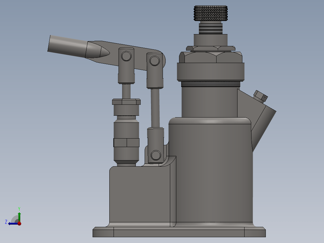 solidworks液压千斤顶