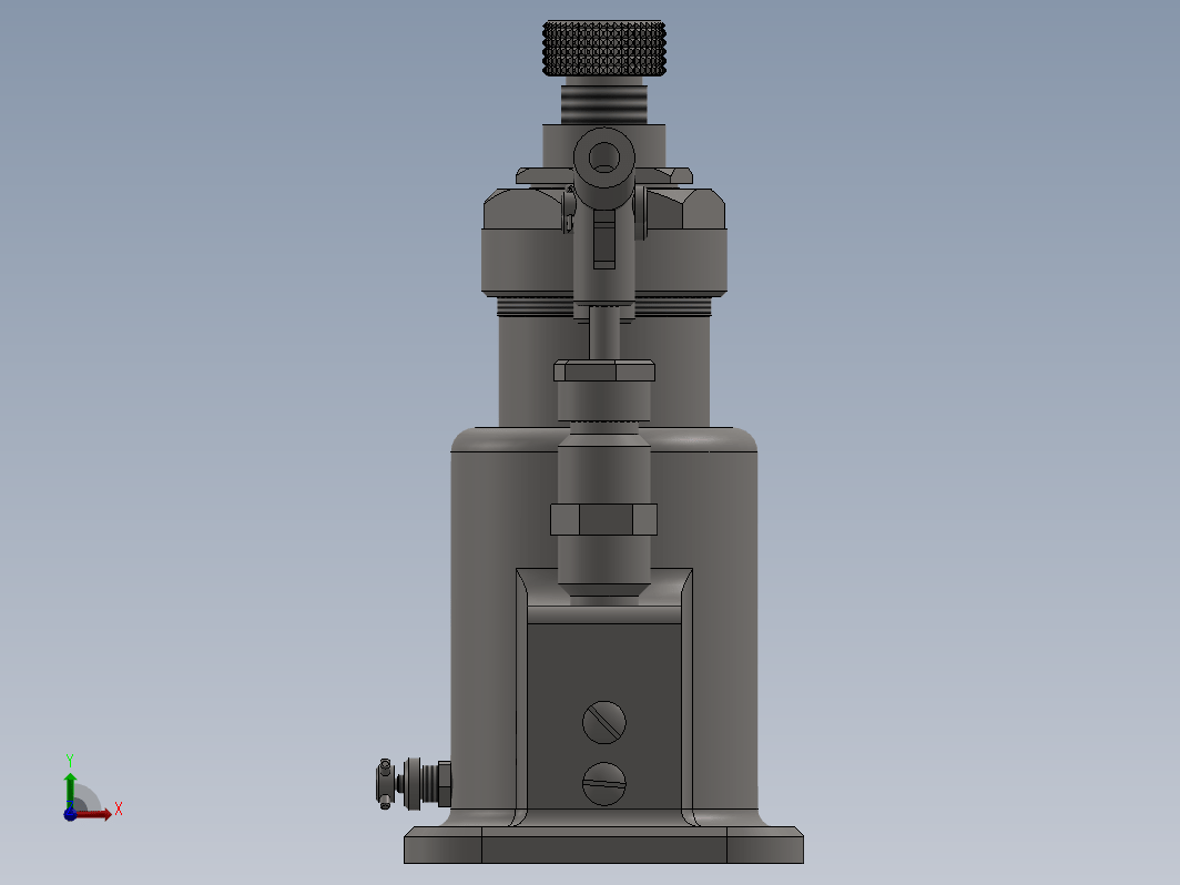 solidworks液压千斤顶