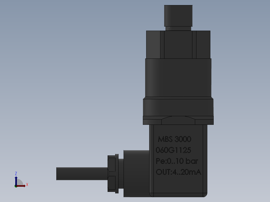 压力变送器MBS_3000_0-10bar