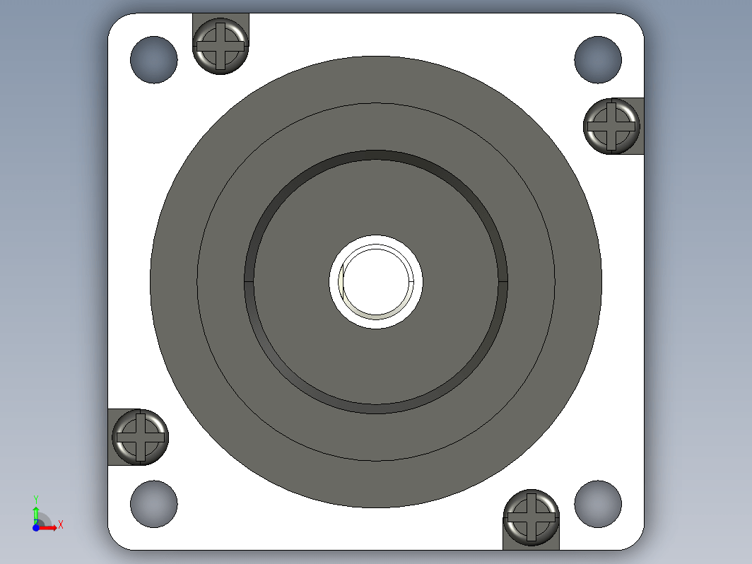 步进电机3D图57J1880-450