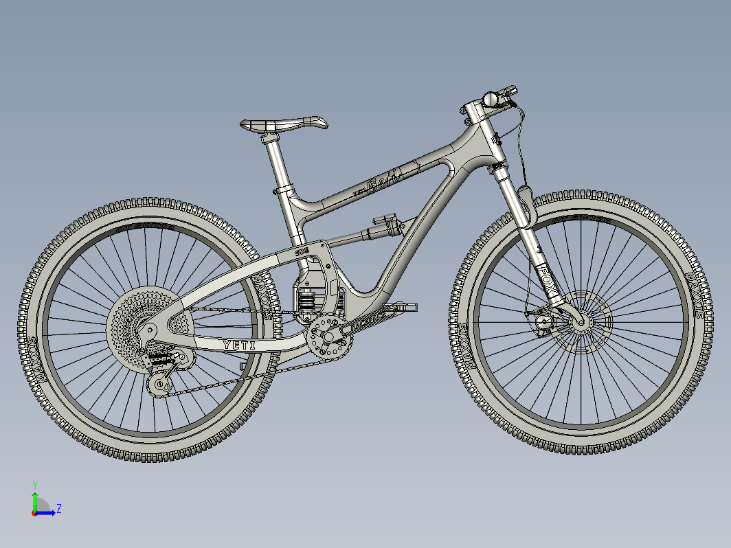 山地自行车 Yeti SB5 Beti