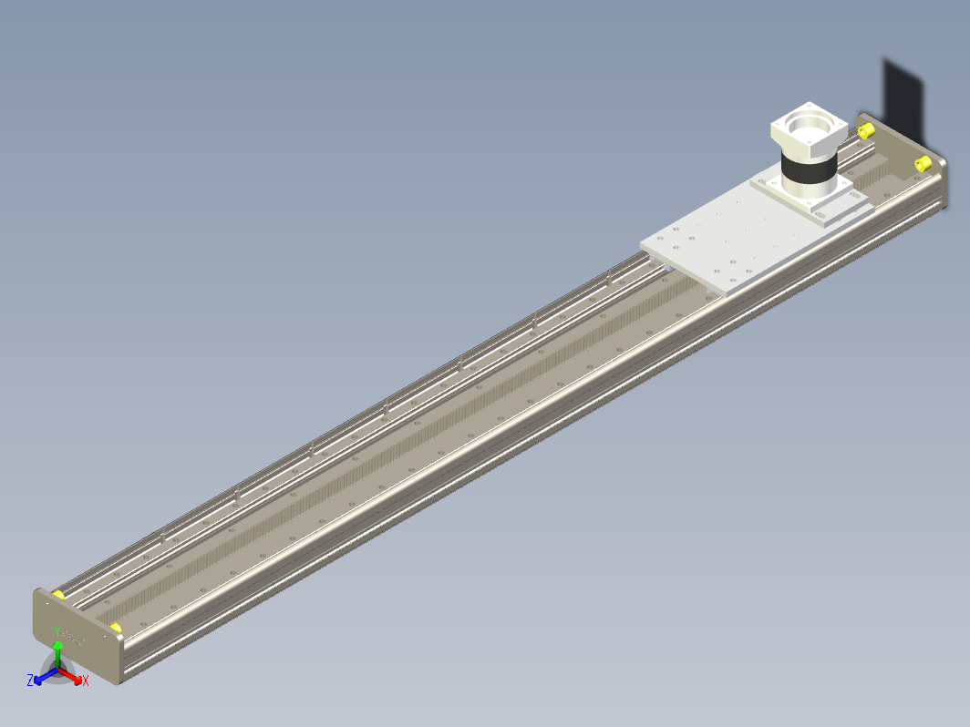 RDM17-1300齿轮齿条模组 负载300kg 大负载模组 RDM210齿轮齿条模组 桁架机器人