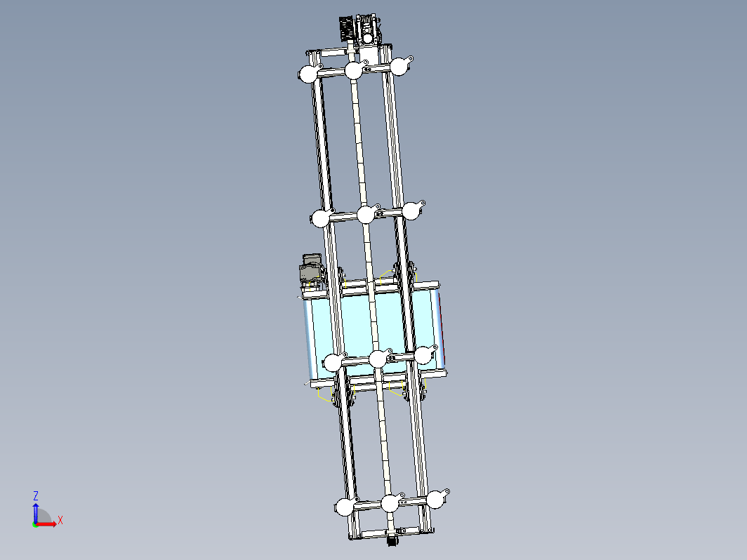 龙门架升降机机构