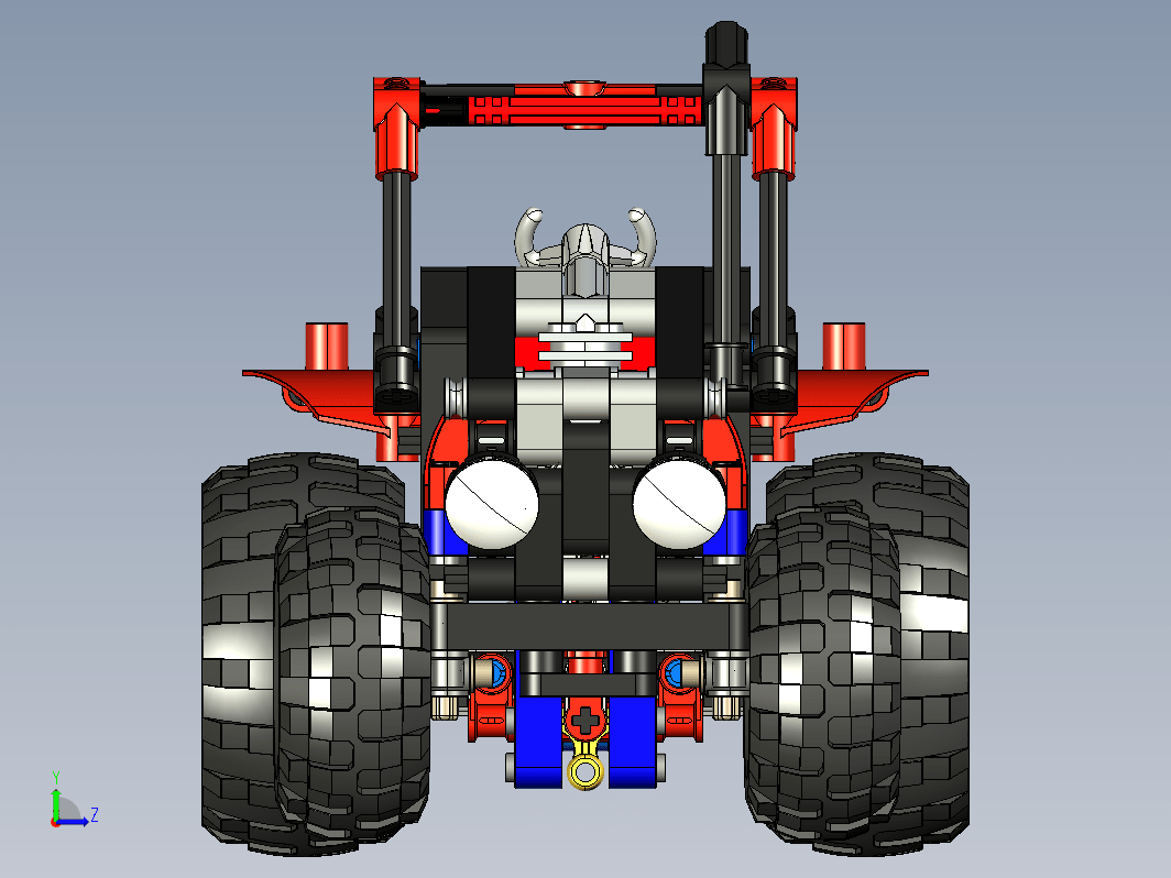 lego-8048-tractor沙漠赛车拼装模型