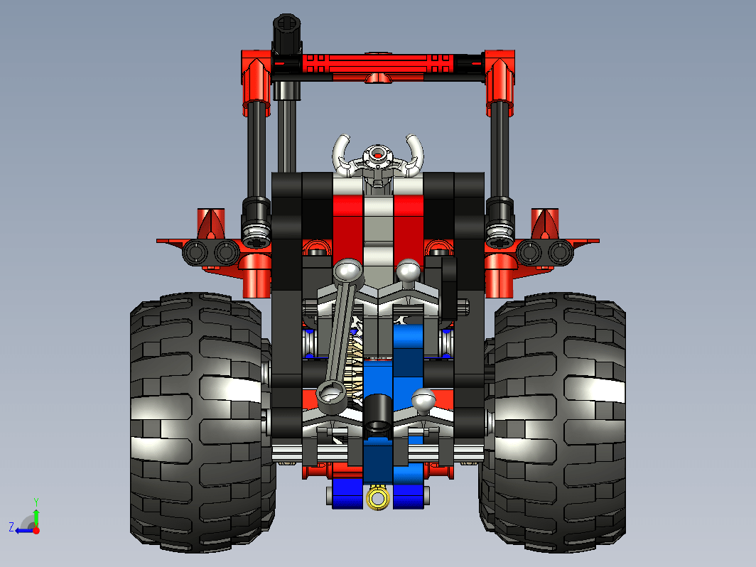 lego-8048-tractor沙漠赛车拼装模型