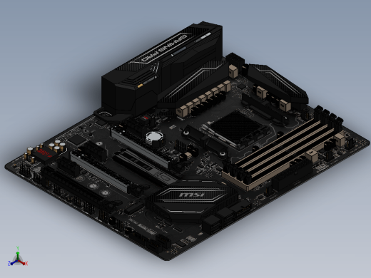 微星X370 GAMING PRO CARBON主板缩略图