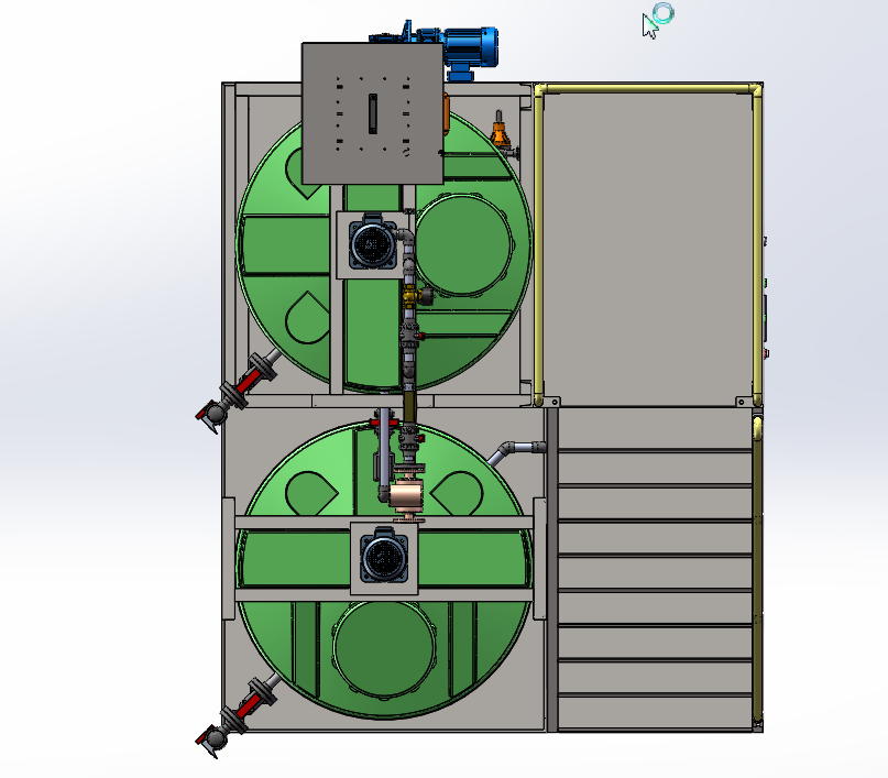 1000L凝结剂加药设备三维SW2016带参