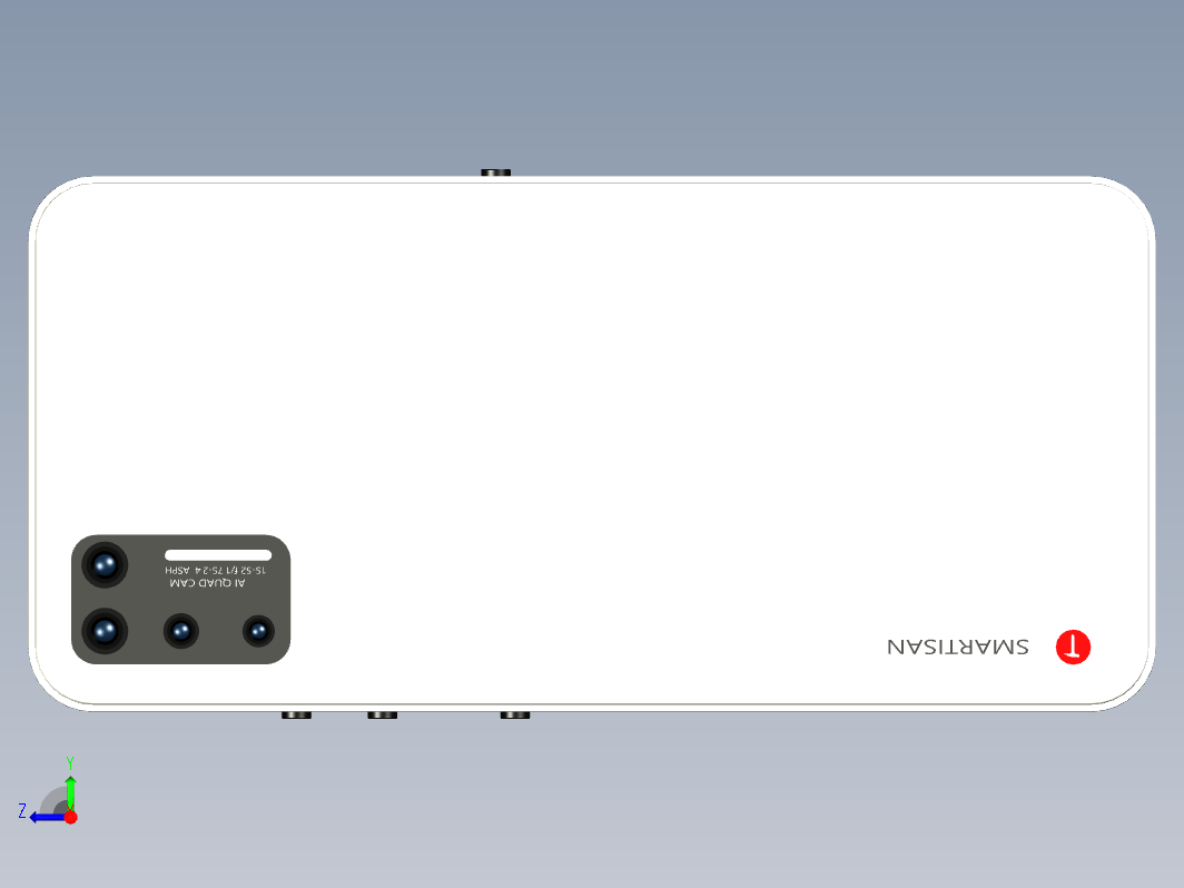 锤子坚果Pro3三维UG10.0带参