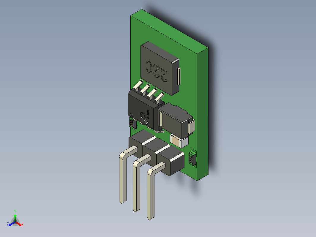 电压调节器5V至1A