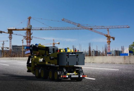移动式起重机(Mobile Crane 42108)玩具拼装模型缩略图