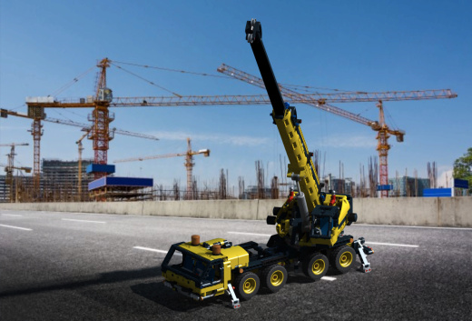 移动式起重机(Mobile Crane 42108)玩具拼装模型缩略图