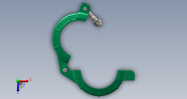 DN125泵管卡