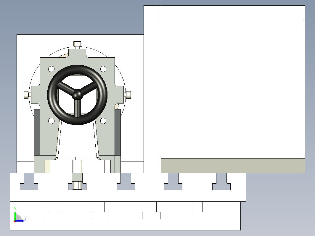 miiling table机床机构