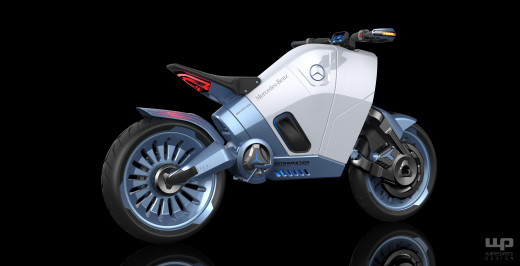 SMARANZA Mercedes概念电动摩托车缩略图
