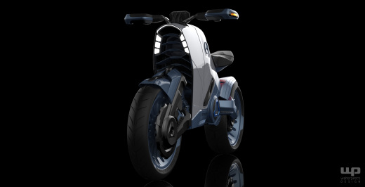 SMARANZA Mercedes概念电动摩托车缩略图