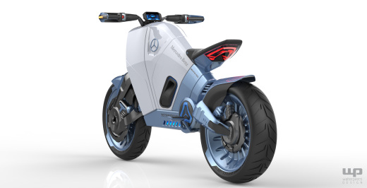 SMARANZA Mercedes概念电动摩托车缩略图
