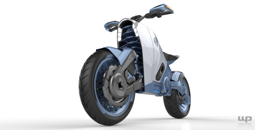 SMARANZA Mercedes概念电动摩托车缩略图
