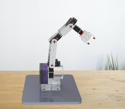 Robot arm 6 axes prototype机器人臂6轴原型