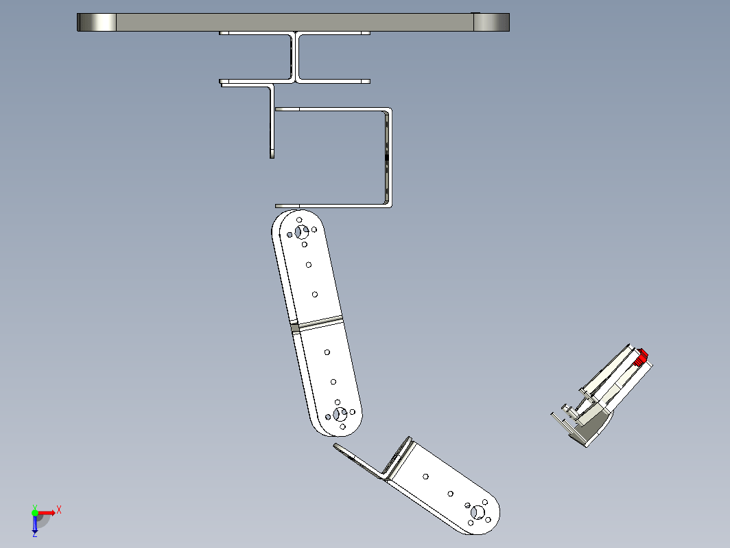 Robot arm 6 axes prototype机器人臂6轴原型