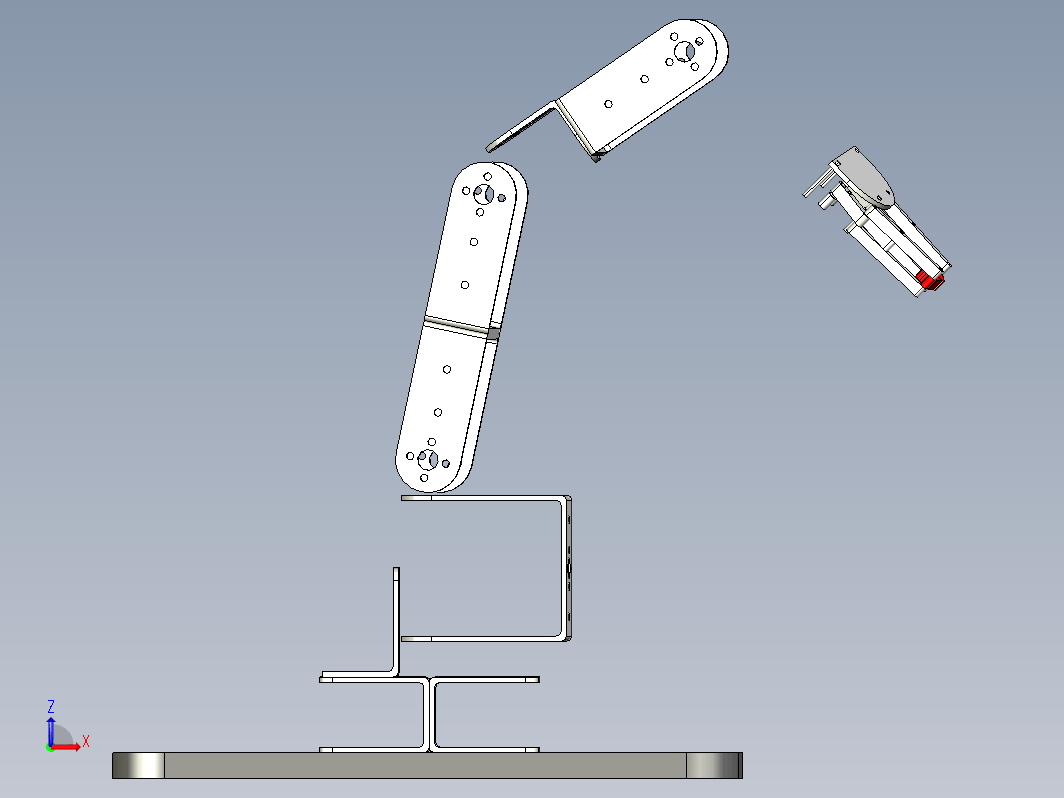 Robot arm 6 axes prototype机器人臂6轴原型